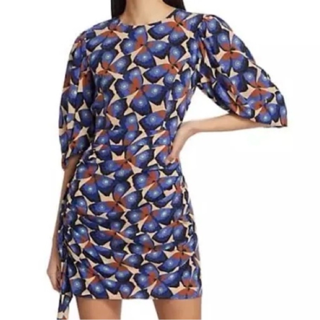 Rhode Pia Butterfly Print Dress Sz 6